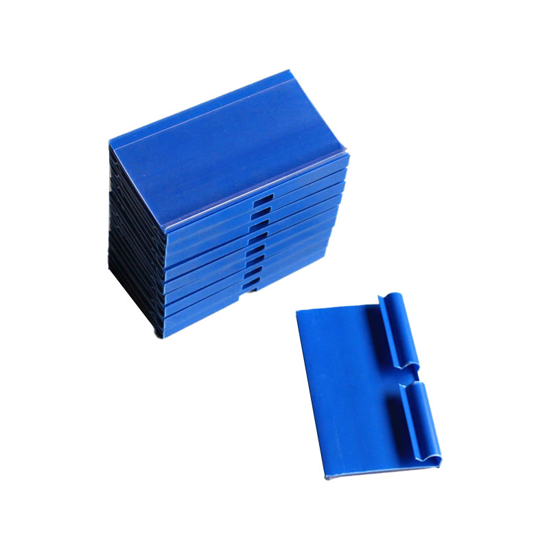 نوار برچسب XC-LB-28 مورد استفاده برای نمایش قیمت تخته قفسه حفاظت از محیط زیست و پلاستیک زیبا PVC رنگ سفارشی با مشخصات ثابت